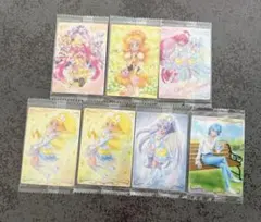 プリキュアウエハース　ハピネスチャージプリキュア！7枚セット