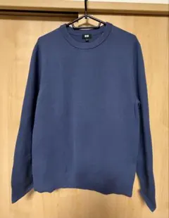 UNIQLO　ウォッシャブルミラノリブクルーネックセーター