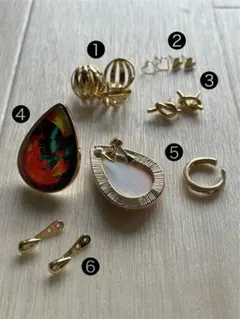 【三連休限定価格】ピアスと蜷川実花コラボイヤリングのセット