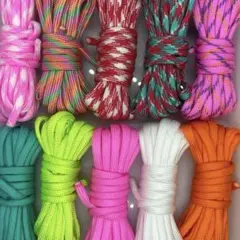 【現品】¥650 ❤️ パラコード ⑰ 〈4mm〉3m×10本 まとめ売り