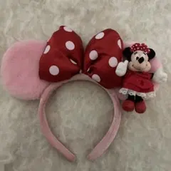 ミニー・マウス カチューシャ ピンク