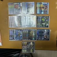 シータ刃鬼デッキ 調整パーツ付き 計58枚セット シータ刃鬼デッキ 調整パーツ付き 計58枚セット