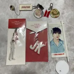 BTS ジョングク LYS JAPAN JK キーリング ピンバッジ 公式