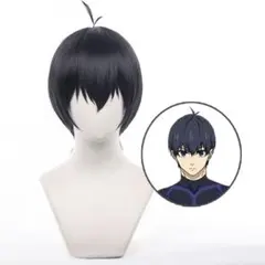 ブルーロック 潔世一 いさぎよいち ウィッグ コスプレ ネット ピン くしセット