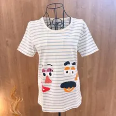 ミスターポテトヘッド ミセスポテトヘッド ボーダーTシャツ