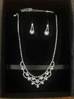 結婚式 ネックレス・ピアスセット