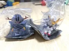 まちぼうけ　ガンダムの場合 ジオング　ウイングガンダムゼロ　セット