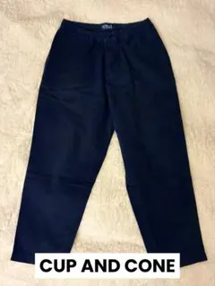 cup and cone スーパーテーパードチノ ネイビー Reg Mサイズ相当