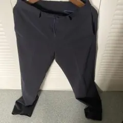 【美品】ネイビー スラックス ポリエステル