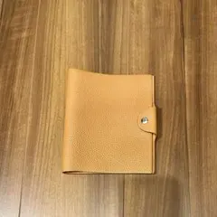 極美品 エルメス ユリス PM 手帳カバー ブックカバー レザーカバー ゴールド