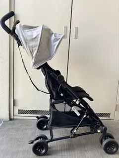 ココロンコンパクトHOOD iベビー コンパクトベビーカー　軽量　自転車カゴ