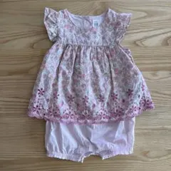 Gap baby ロンパース　花柄　12-18m 80cm
