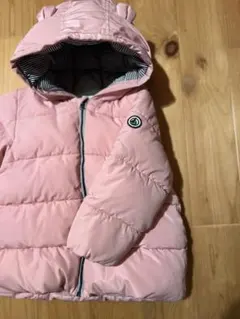 PETIT BATEAU プチバトー ダウン 86cm 耳付き フード 中綿