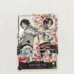 ワンピースカード ルフィ&エース パラレル リーダーパラレル ST-30-001