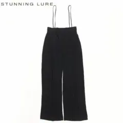 今季！美品！STUNNING LUREリライム2WAYパンツ スタニングルアー黒 STUNNING LURE（スタニングルアー）の「リライム2WAYパンツ