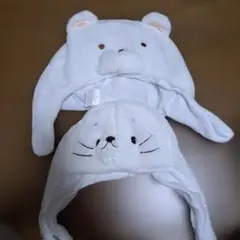 hanaさんお買い上げ、アザラシ 帽子 一点となります