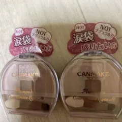 CANMAKE プランプコーディネートアイズ NO1￼ 2つセット