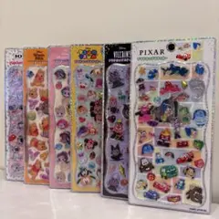 【国内正規品】プチドロップステッカー　ディズニー　6種