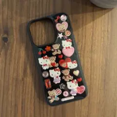 【1点限り】ハローキティ⭐︎3DデコレーションiPhone15proケース