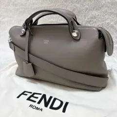 美品✨FENDI バイザウェイ ミディアム グレージュ 2way バッグのサムネイル