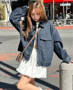 RAY CASSIN ルーズダブルジップGジャン