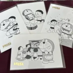 ドラえもん ポストカード4枚セット