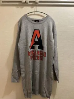 RCWB/RODEO CROWNS/グレー　スウェットセーター　柄あり　Mサイズ