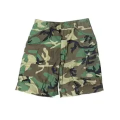 ウッドランドカモ 迷彩 米軍 レプリカ ショーツ カーゴパンツ カットオフ