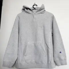 Champion グレー フード付きパーカー