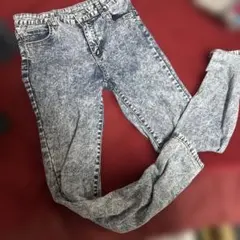 ‼️SALE‼️ スリムフィットデニムパンツ ホワイトウォッシュ