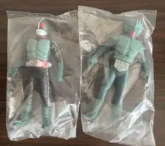 対決セット 仮面ライダー旧2号vsサボテグロン プレイヒーローVS 食玩 ソフビ