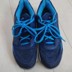 YONEX ネイビー/ブルー テニスシューズ カーペット用