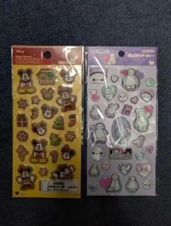 ポップデコパーティーBAYMAXベイマックス ぷっくりシール ラメきら