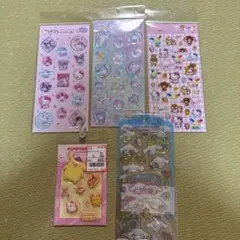 サンリオ ポムポムプリン シナモロール 新品未使用 ぷっくりシールセット