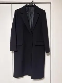 【ラフォーレ原宿購入】ネイビー　ダブルブレストチェスターコート
