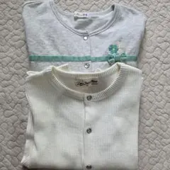 子供用 キッズ カーディガン 2枚セット まとめ売り 120 春