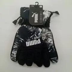 Lサイズ　CW-3310　ヒートグローブ　ペイントグレー　PUMA GLOVES