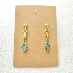 スプーンピアス「魔法のスープ（ライトブルー）」