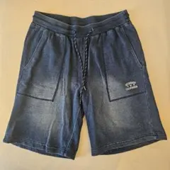 BAYFLOW ハーフパンツ ショートパンツ デニム風スウェットのサムネイル