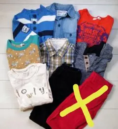 男の子秋冬セット 110cm