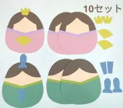 ひなまつり　製作キット　壁面飾り