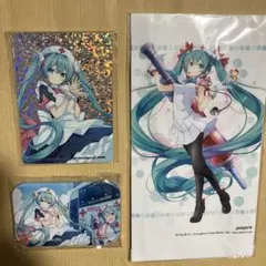 マジカルミライ2026初音ミク 献血 缶バッジ カード3枚　マスク マジカルミライ2026初音ミク 献血 缶バッジ カード3枚 マスク - メルカリ