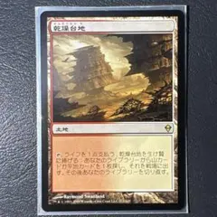 MTG 乾燥台地 ゼンディカー　最終値下げ！ MTG 乾燥台地 ゼンディカー 5%値下げ！ - メルカリ