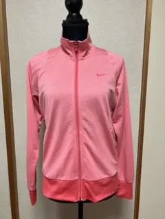 Nike ナイキ　ピンク系　ジップアップ　ウエア　スポーツウエア　L