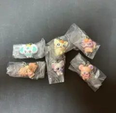ぷちきゅあ めじるしアクセサリー　キーホルダー　ガチャ　プリキュア　全６種コンプ