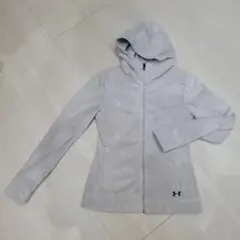 Under Armour 短ボアジャケット M ライトグレー