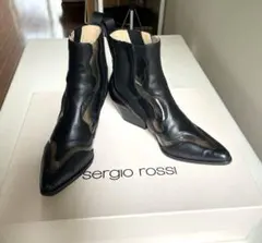 sergio rossi ショートブーツのサムネイル