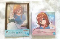 一番くじ 五等分の花嫁 三玖 フレームスタンド キャンバスボード