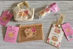 サンリオ　ハローキティ　日焼けキティ　ダイソー　セリア　4点セット