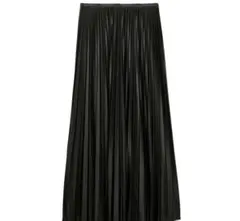 レザースカート ロングスカート